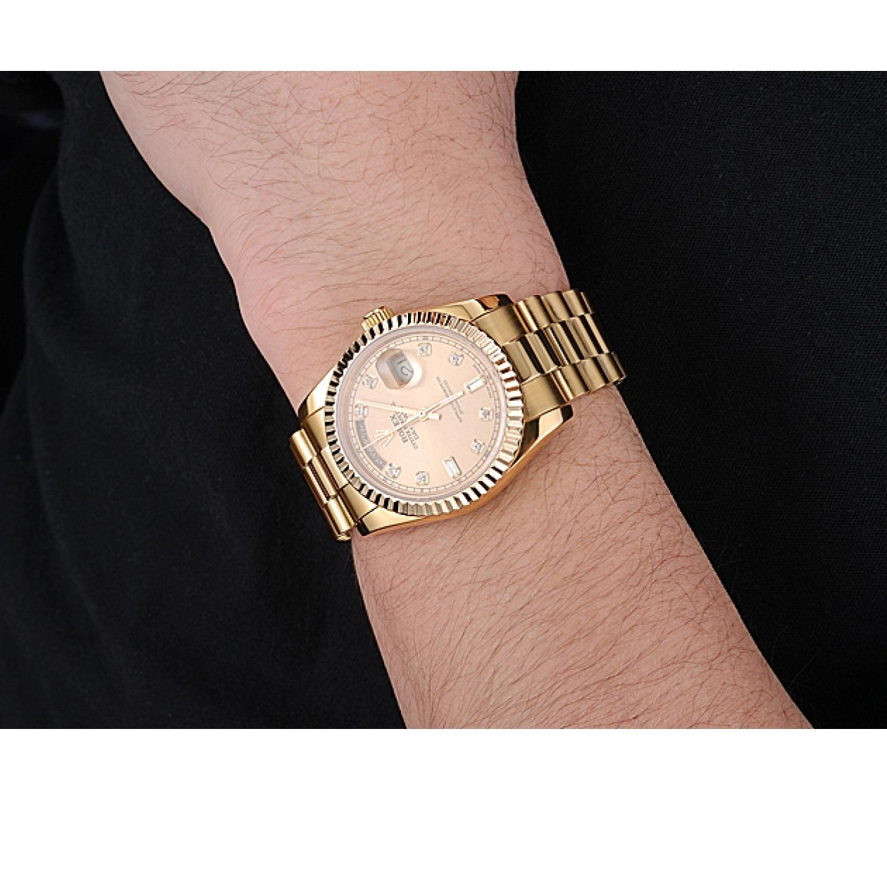 Good copy rolex watches Swiss Rolex Day-Date Mechanism-srl76 0604